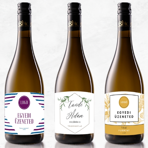 Egyedi cimkés borok