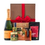 Cava Nights ajándékcsomag prémium díszdobozban – Miquel Pons Brut Reserva, Szamos Csokoládé Krémbonbon