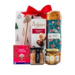 Walnut Wonder ajándékcsomag prémium díszdobozban – Diós bejgli, Tündérméhes kézműves, hazai diós akácméz