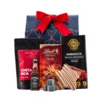 Whiskey Business ajándékcsomag prémium díszdobozban – Jack Daniel's Whiskey, Islay kő jégkocka szett